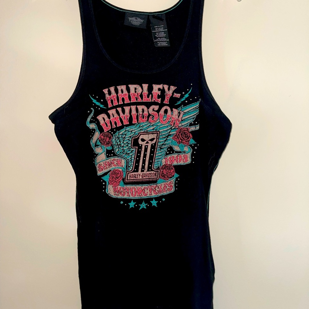 Harley Davidson Women’s XL Ribbed Tank Top